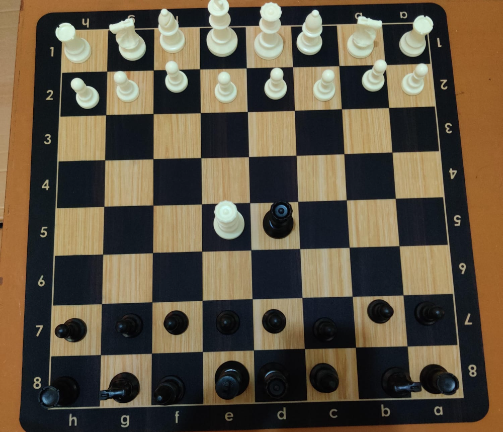 2mm thick Standard Rubber chess set